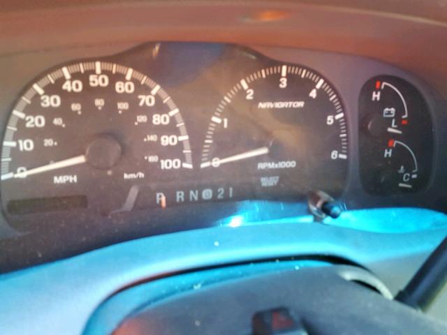 5LMFU28R71LJ08654 - 2001 LINCOLN NAVIGATOR BLUE photo 8