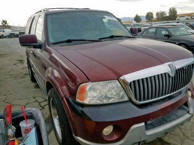 5LMFU27RX3LJ49140 - 2003 LINCOLN NAVIGATOR RED photo 1