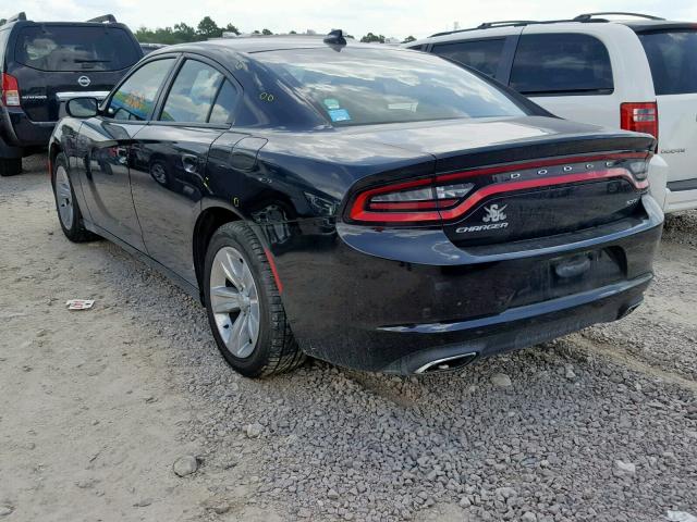 2C3CDXHG6GH159062 - 2016 DODGE CHARGER SX BLACK photo 3