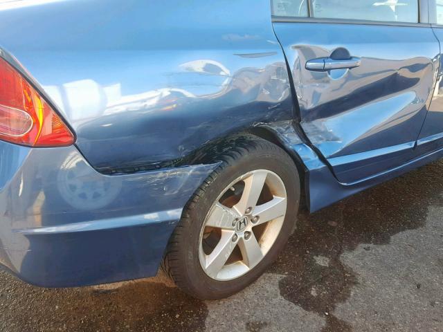 2HGFA16968H505732 - 2008 HONDA CIVIC EXL 蓝色 照片 9