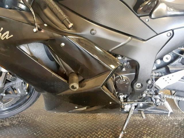 JKAZX4P147A011459 - 2007 KAWASAKI ZX600 P BLACK photo 7