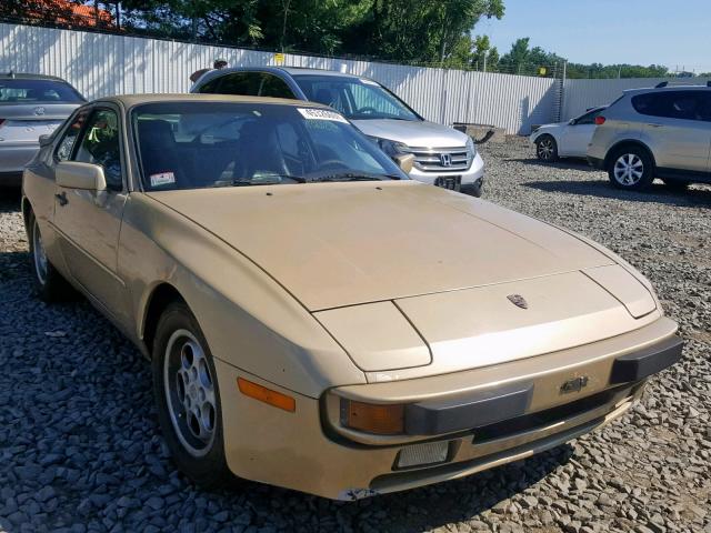 WP0AA0943GN451816 - 1986 PORSCHE 944 BEIGE photo 1