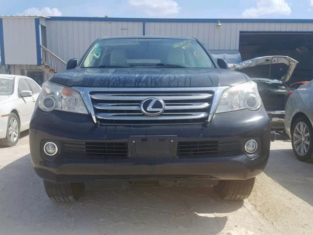 JTJBM7FX5B5021651 - 2011 LEXUS GX BLACK photo 9