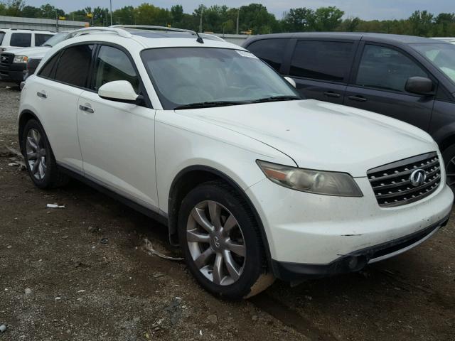 JNRAS08W87X205929 - 2007 INFINITI FX35 WHITE photo 1