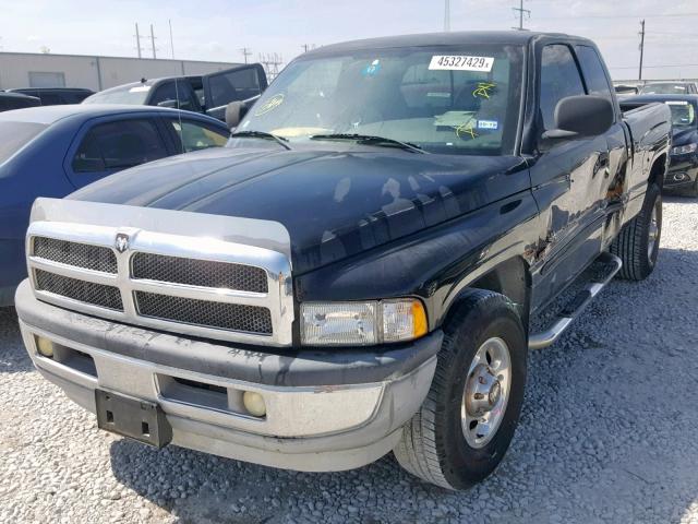 3B7KC23672M252209 - 2002 DODGE RAM 2500 BLACK photo 2