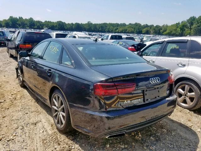 WAUHGAFC4GN107925 - 2016 AUDI A6 PRESTIG BLACK photo 3