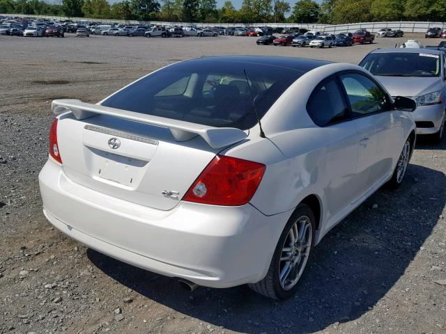 JTKDE177070151368 - 2007 TOYOTA SCION TC თეთრი ფოტო 4