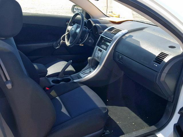 JTKDE177070151368 - 2007 TOYOTA SCION TC თეთრი ფოტო 5