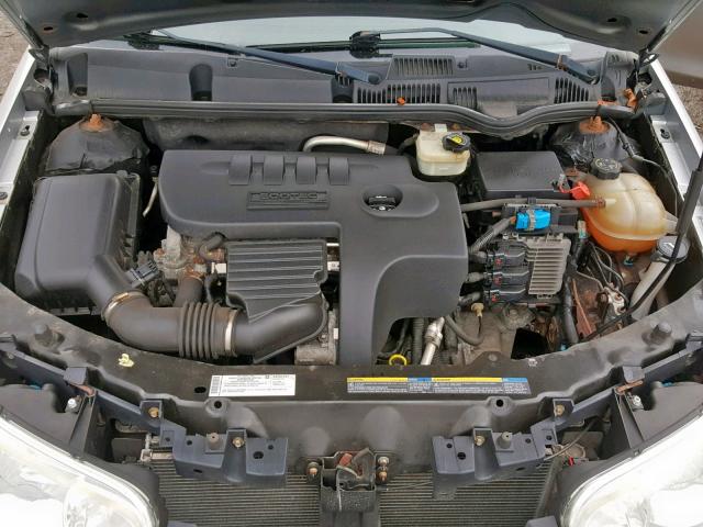 1G8AN15F77Z110746 - 2007 SATURN ION LEVEL SILVER photo 7