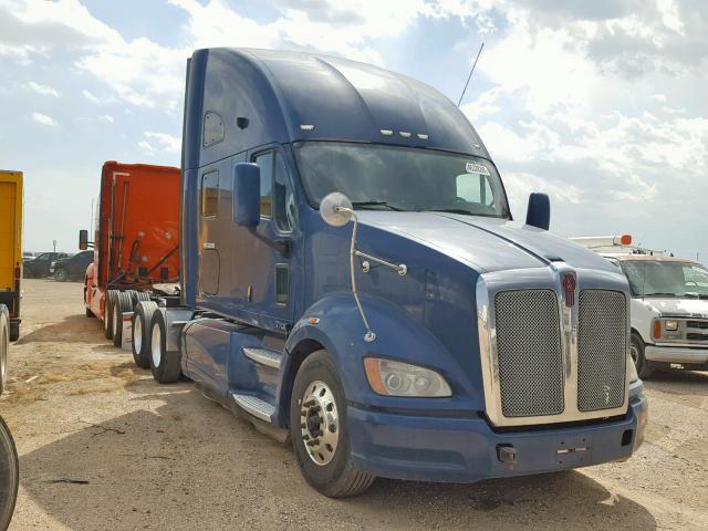 1XKFDP9X0CJ322583 - 2012 KENWORTH CONSTRUCTI BLUE photo 1