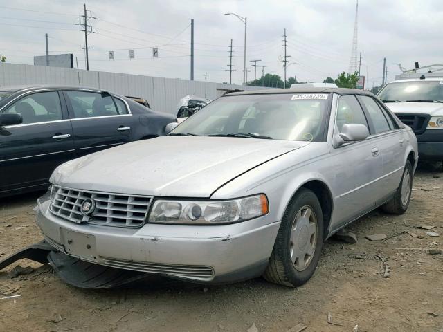 1G6KS54Y91U132719 - 2001 CADILLAC SEVILLE SL SILVER photo 2