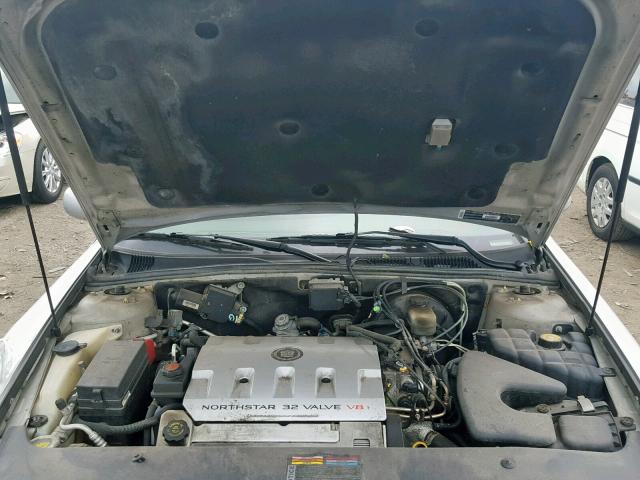 1G6KS54Y91U132719 - 2001 CADILLAC SEVILLE SL SILVER photo 7