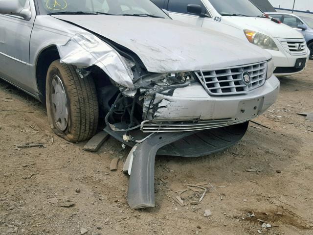 1G6KS54Y91U132719 - 2001 CADILLAC SEVILLE SL SILVER photo 9