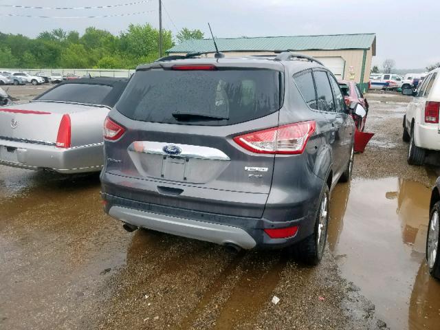 1FMCU0H93DUD67862 - 2013 FORD ESCAPE SEL CHARCOAL photo 4