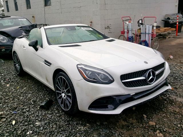 WDDPK3JA5JF146030 - 2018 MERCEDES-BENZ SLC 300 WHITE photo 1