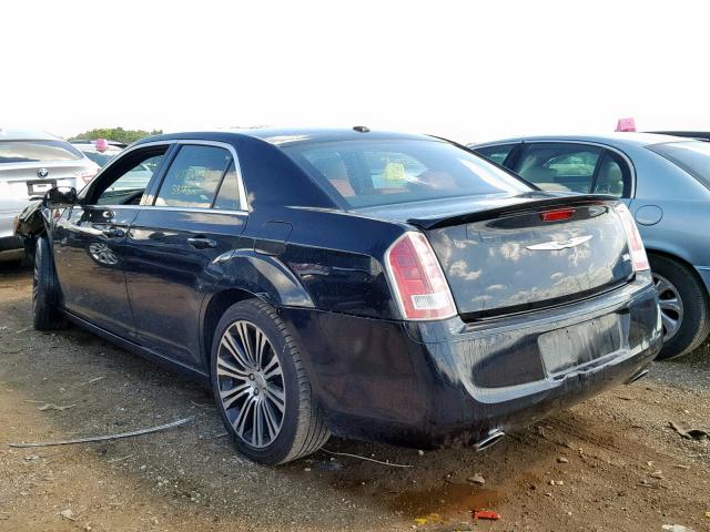 2C3CCABT2EH181336 - 2014 CHRYSLER 300 S BLACK photo 3