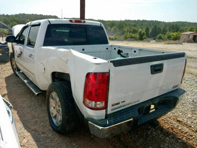 3GTRCVE33AG218414 - 2010 GMC SIERRA C15 WHITE photo 3