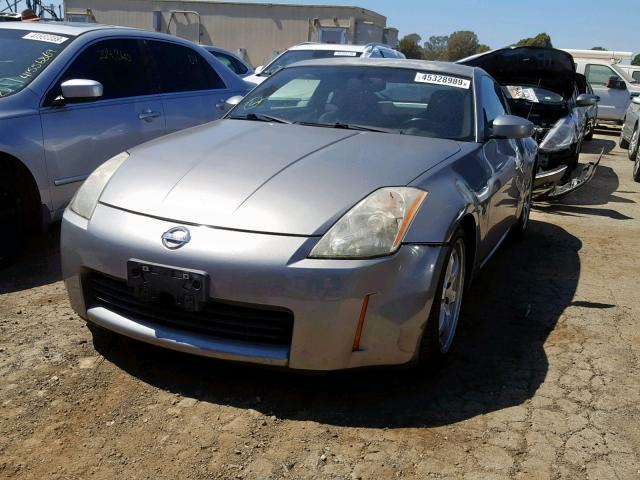 JN1AZ34E93T008055 - 2003 NISSAN 350Z COUPE GRAY photo 2