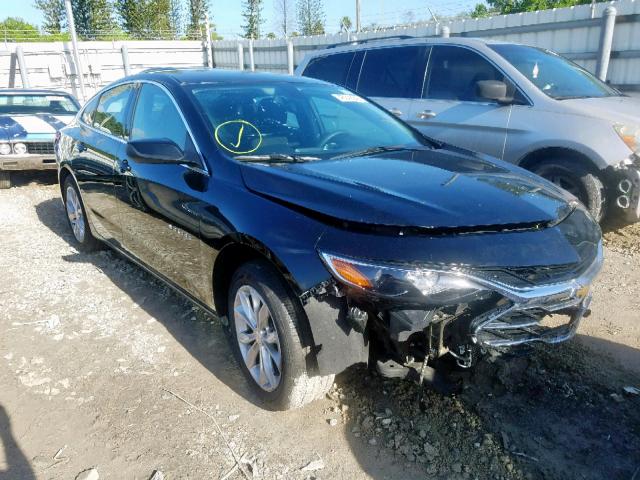 1G1ZD5ST3KF123803 - 2019 CHEVROLET MALIBU LT BLACK photo 1