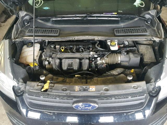 1FMCU0F78GUB68036 - 2016 FORD ESCAPE S BLACK photo 7