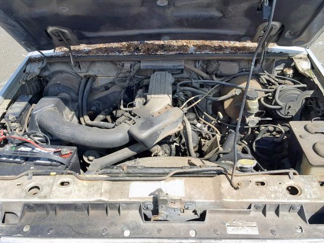 1FTCR14T5LPA74099 - 1990 FORD RANGER SUP SILVER photo 7