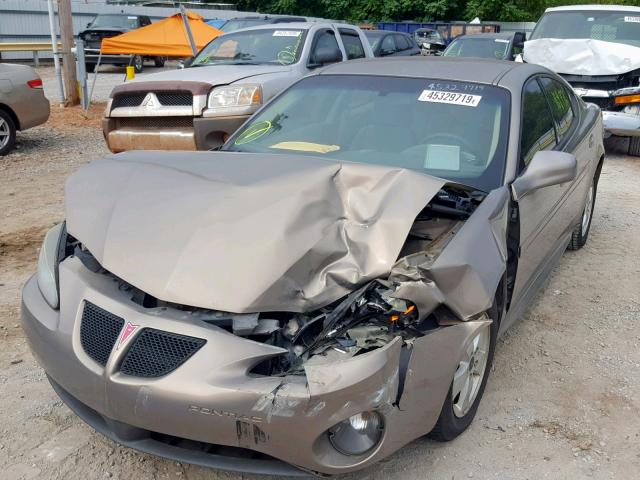 2G2WP552161257036 - 2006 PONTIAC GRAND PRIX TAN photo 2