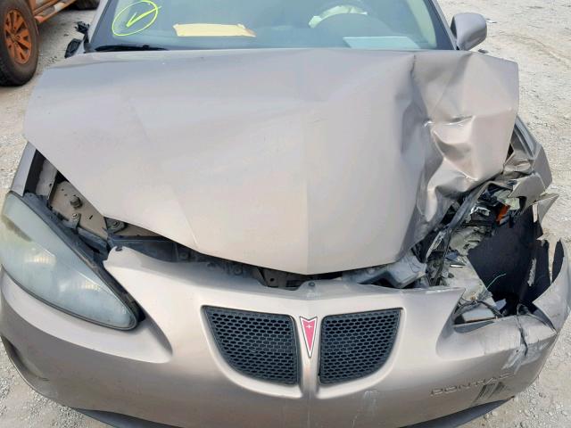 2G2WP552161257036 - 2006 PONTIAC GRAND PRIX TAN photo 7