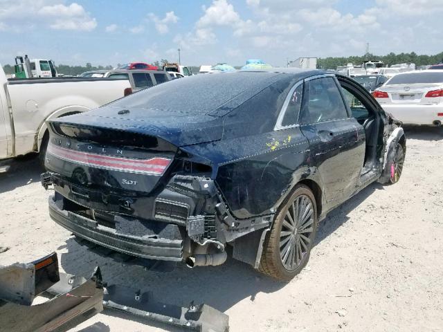 3LN6L5EC8JR605253 - 2018 LINCOLN MKZ RESERV BLACK photo 4