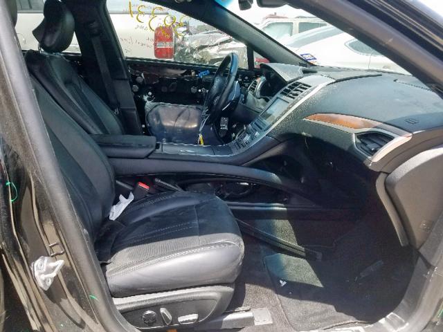 3LN6L5EC8JR605253 - 2018 LINCOLN MKZ RESERV BLACK photo 5