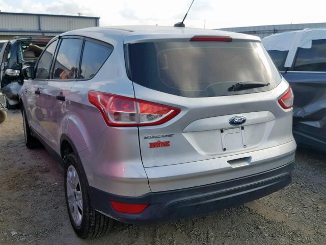 1FMCU0F79DUC14128 - 2013 FORD ESCAPE S SILVER photo 3