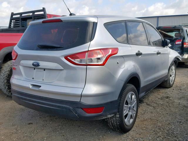 1FMCU0F79DUC14128 - 2013 FORD ESCAPE S SILVER photo 4