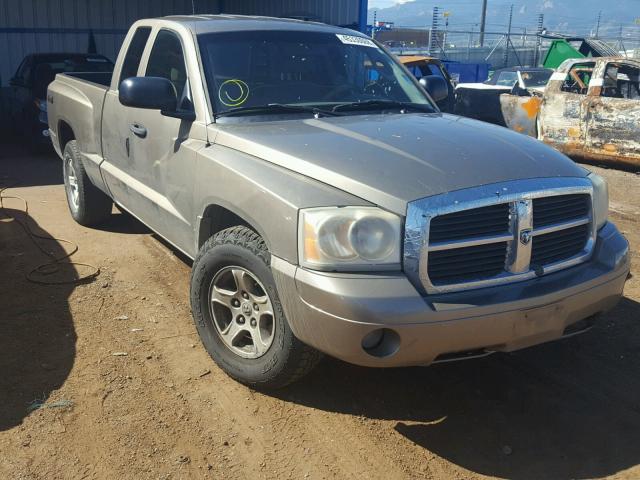 1D7HW42K97S169283 - 2007 DODGE DAKOTA SLT GOLD photo 1