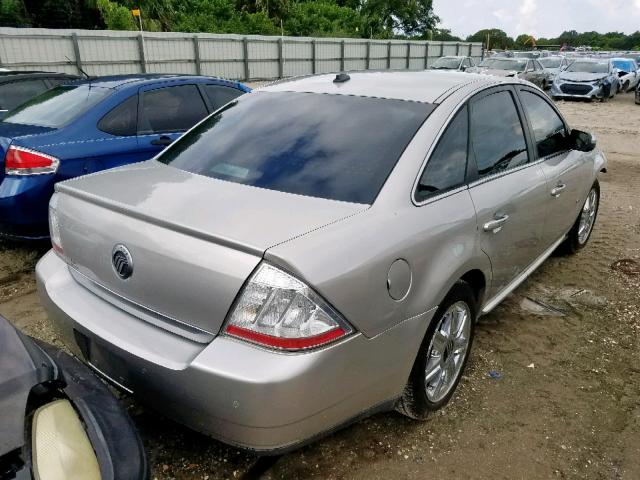 1MEHM42W38G615093 - 2008 MERCURY SABLE PREM SILVER photo 4