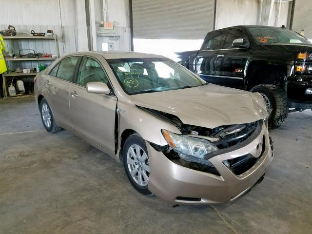 4T1BB46K18U050439 - 2008 TOYOTA CAMRY HYBR BEIGE photo 1