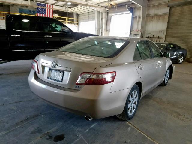 4T1BB46K18U050439 - 2008 TOYOTA CAMRY HYBR BEIGE photo 4