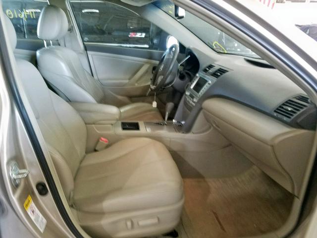 4T1BB46K18U050439 - 2008 TOYOTA CAMRY HYBR BEIGE photo 5