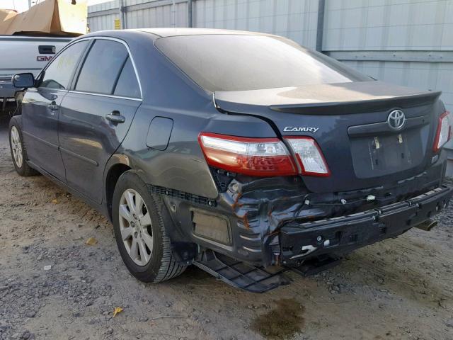 4T1BB46K28U034055 - 2008 TOYOTA CAMRY HYBR GRAY photo 3