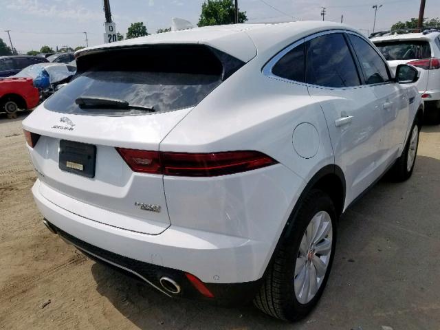 SADFP2FX2J1Z03840 - 2018 JAGUAR E-PACE SE WHITE photo 4