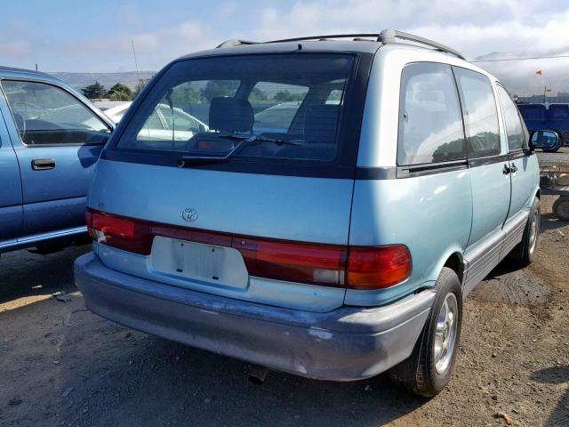 JT3AC13R4S1171296 - 1995 TOYOTA PREVIA DX BLUE photo 4