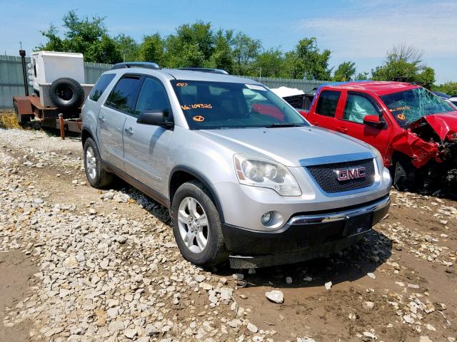 1GKEV13DX9J104325 - 2009 GMC ACADIA SLE SILVER photo 1