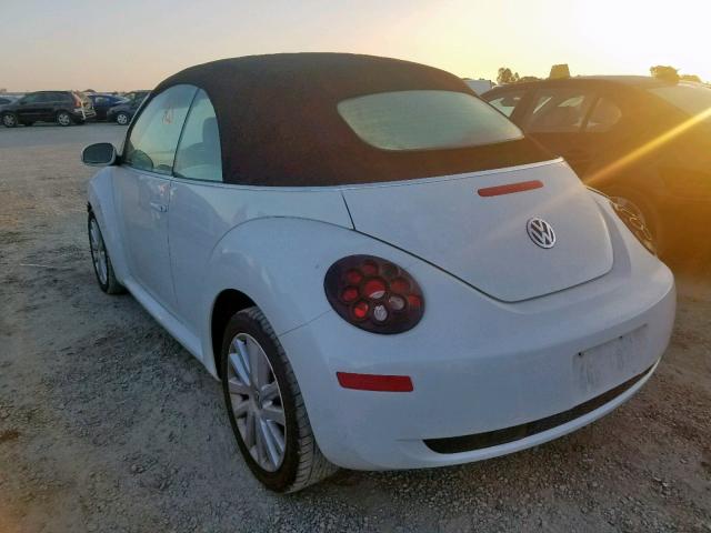 3VWRG31Y99M402762 - 2009 VOLKSWAGEN NEW BEETLE Ağ foto 3