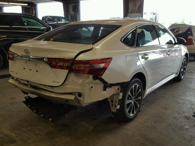 4T1BK1EB0HU246064 - 2017 TOYOTA AVALON XLE WHITE photo 4