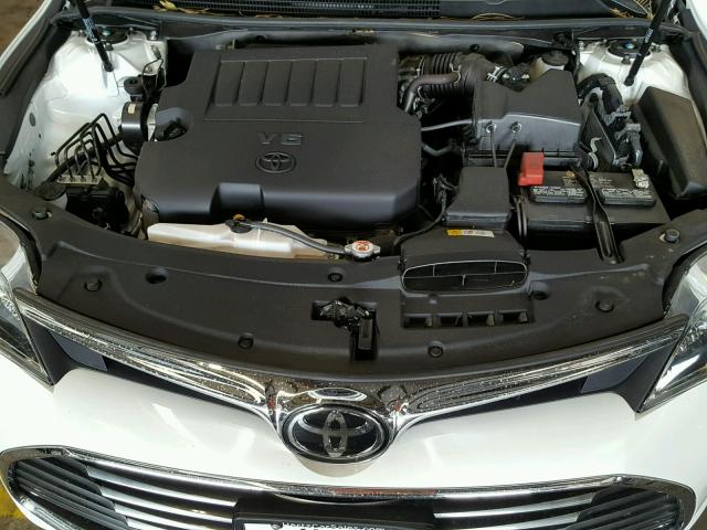 4T1BK1EB0HU246064 - 2017 TOYOTA AVALON XLE WHITE photo 7