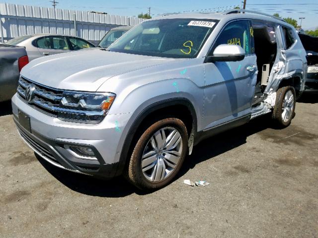 1V2NR2CA1JC588078 - 2018 VOLKSWAGEN ATLAS SEL Gümüş foto 2