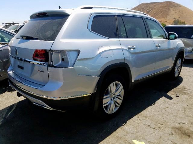 1V2NR2CA1JC588078 - 2018 VOLKSWAGEN ATLAS SEL Gümüş foto 4