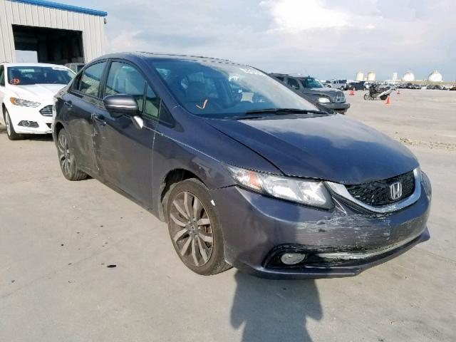 2HGFB2F96FH555708 - 2015 HONDA CIVIC EXL 石墨色 照片 1