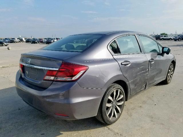 2HGFB2F96FH555708 - 2015 HONDA CIVIC EXL 石墨色 照片 4
