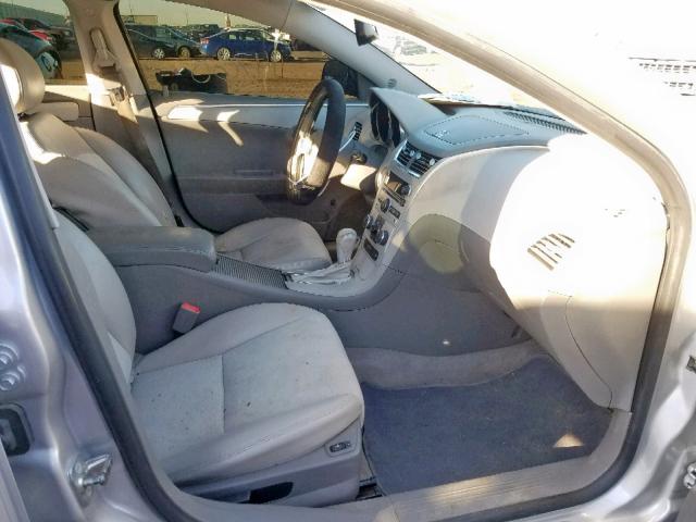 1G1ZF5E70CF320485 - 2012 CHEVROLET MALIBU 3LT ვერცხლისფერი ფოტო 5