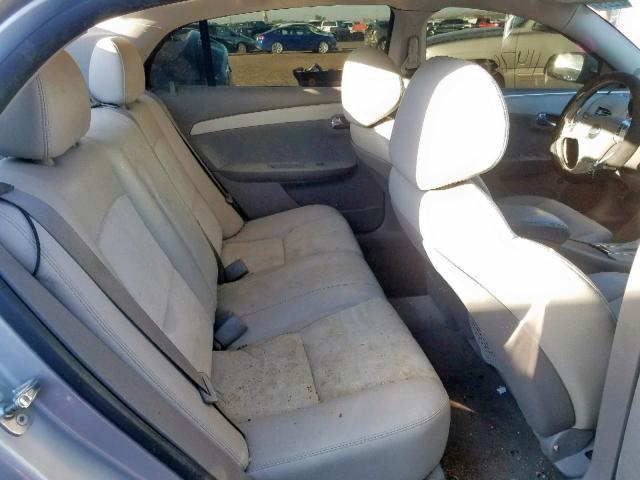 1G1ZF5E70CF320485 - 2012 CHEVROLET MALIBU 3LT ვერცხლისფერი ფოტო 6