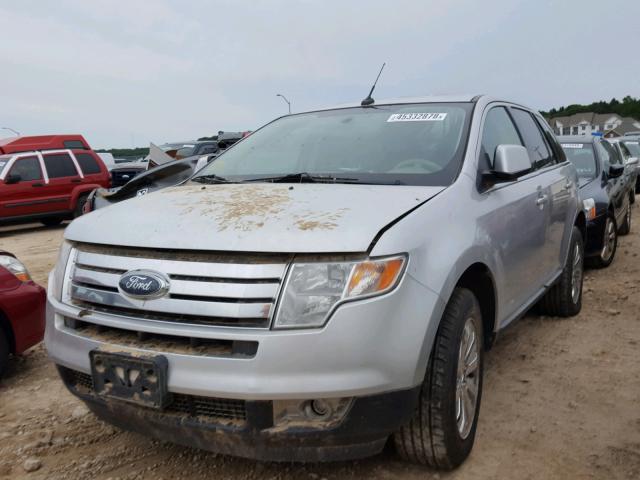 2FMDK3KC2ABB46965 - 2010 FORD EDGE LIMIT SILVER photo 2